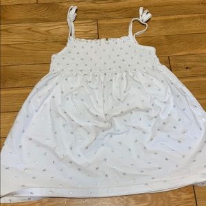 White star toddler dress